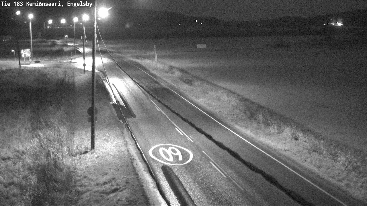 Weather Camera Image Väg 183 Kimito, Engelsby, Kemiönsaari, Varsinais-Suomi