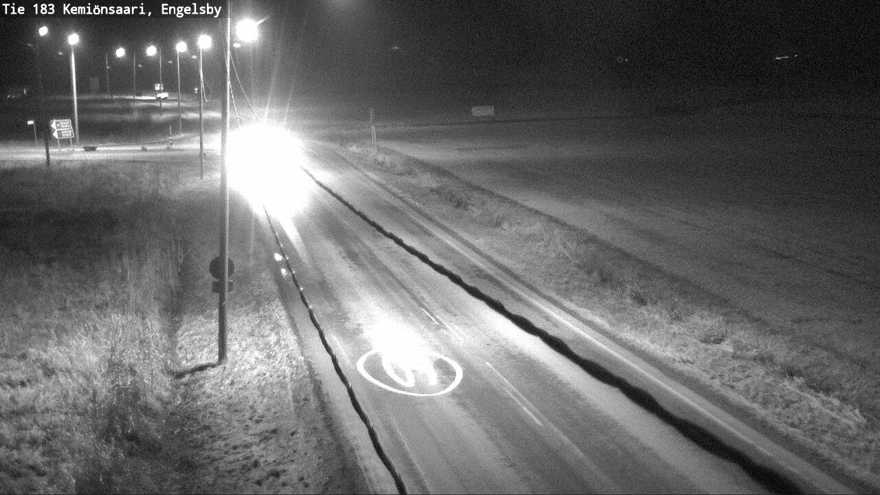 Weather Camera Image Väg 183 Kimito, Engelsby, Kemiönsaari, Varsinais-Suomi