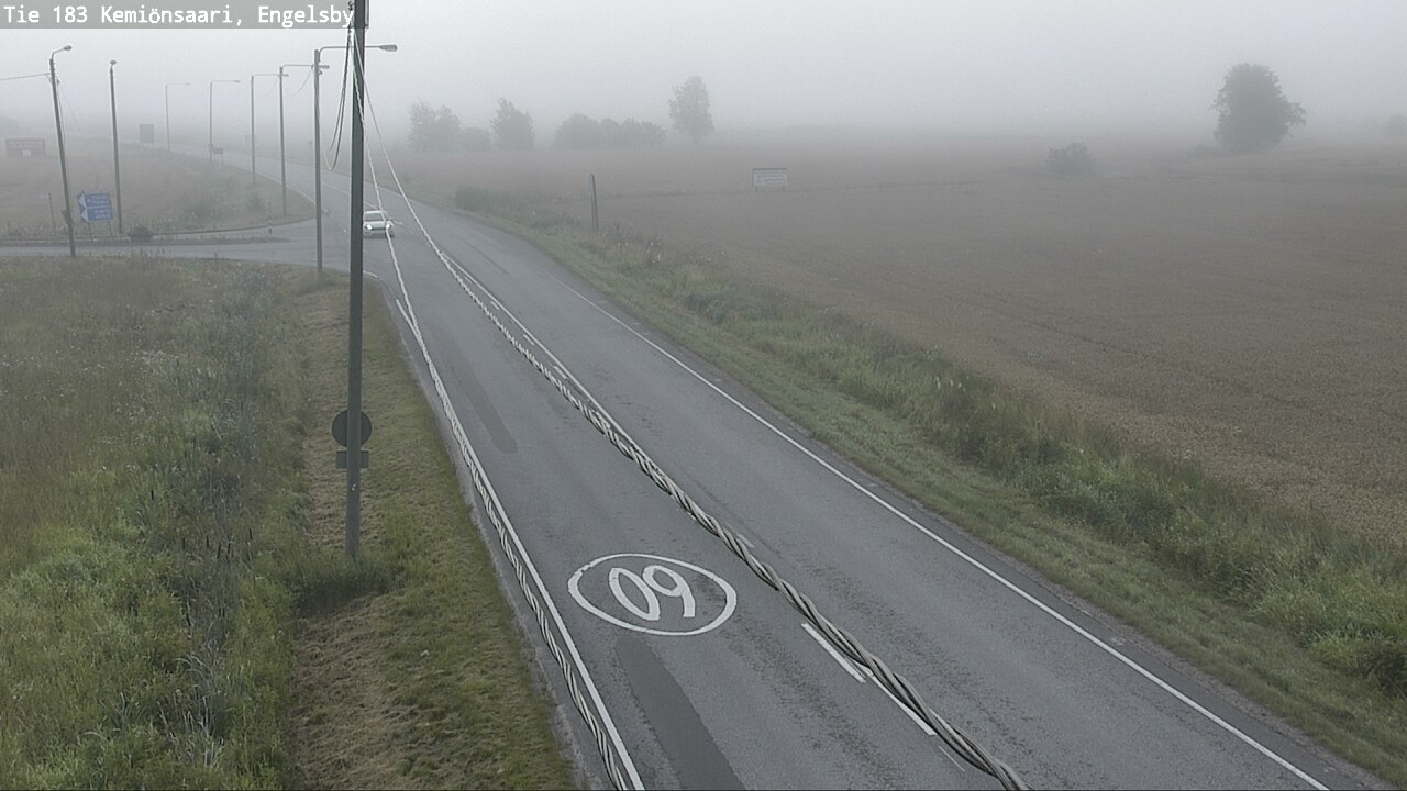 Weather Camera Image Road 183 Kemiönsaari, Engelsby, Kemiönsaari, Varsinais-Suomi