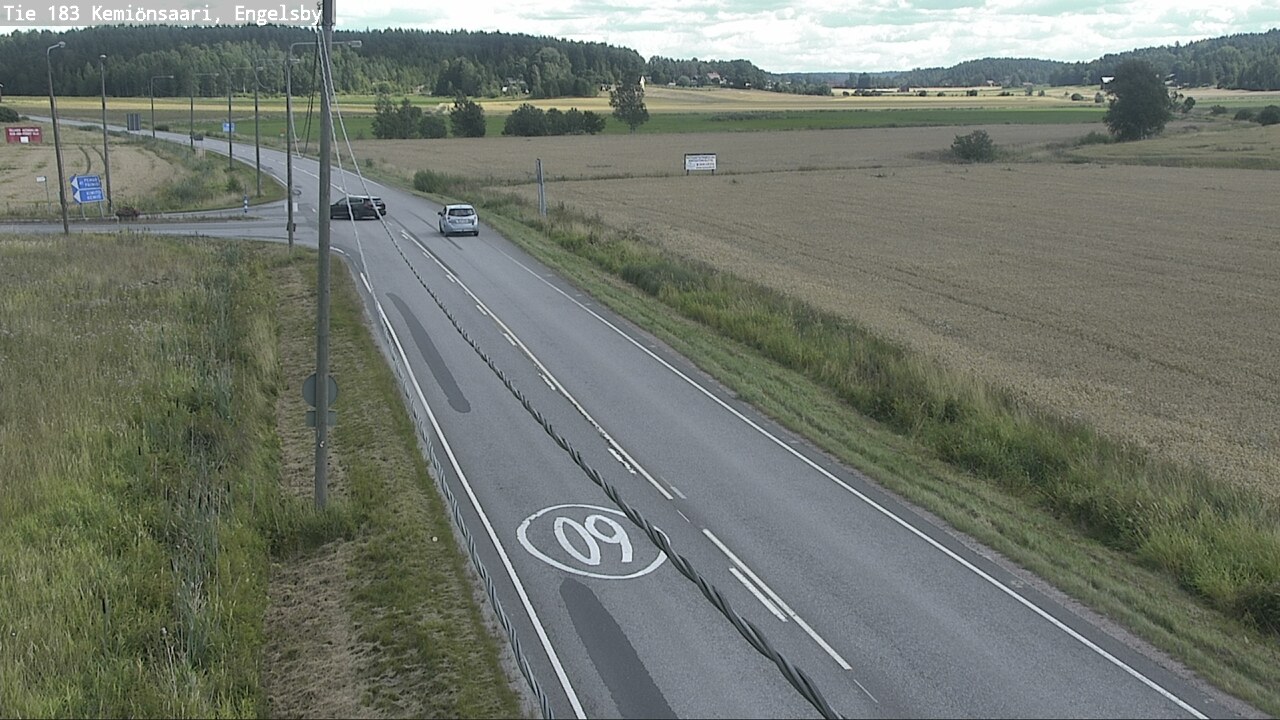 Weather Camera Image Road 183 Kemiönsaari, Engelsby, Kemiönsaari, Varsinais-Suomi