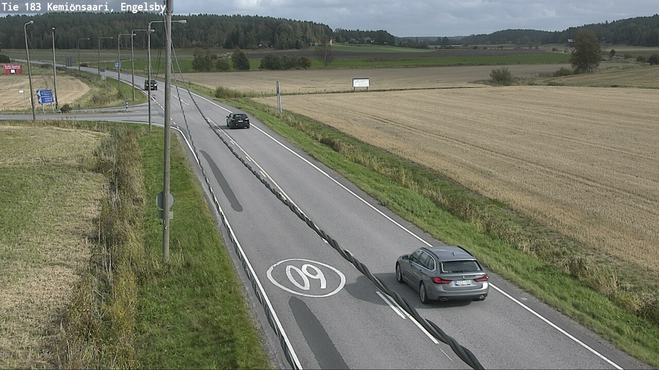 Weather Camera Image Road 183 Kemiönsaari, Engelsby, Kemiönsaari, Varsinais-Suomi