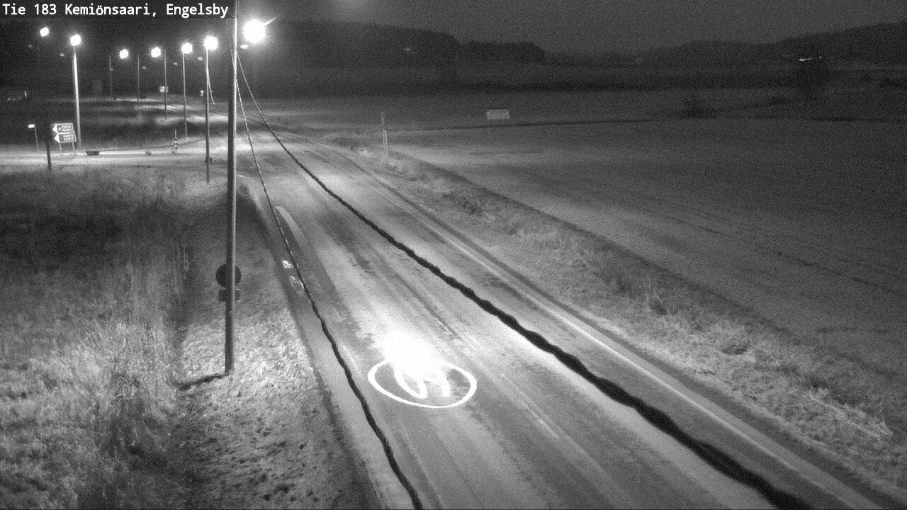 Weather Camera Image Väg 183 Kimito, Engelsby, Kemiönsaari, Varsinais-Suomi