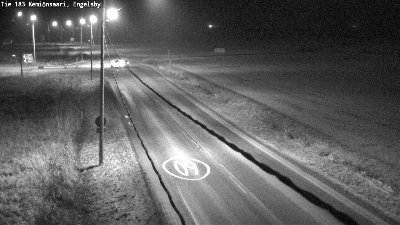 Weather Camera Image Väg 183 Kimito, Engelsby, Kemiönsaari, Varsinais-Suomi