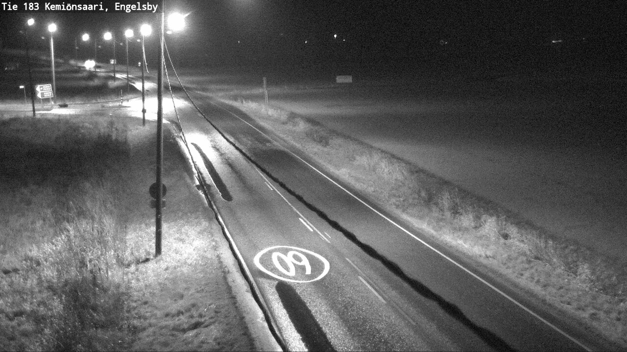 Weather Camera Image Väg 183 Kimito, Engelsby, Kemiönsaari, Varsinais-Suomi