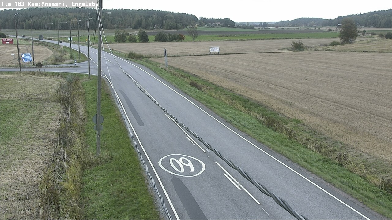 Weather Camera Image Road 183 Kemiönsaari, Engelsby, Kemiönsaari, Varsinais-Suomi