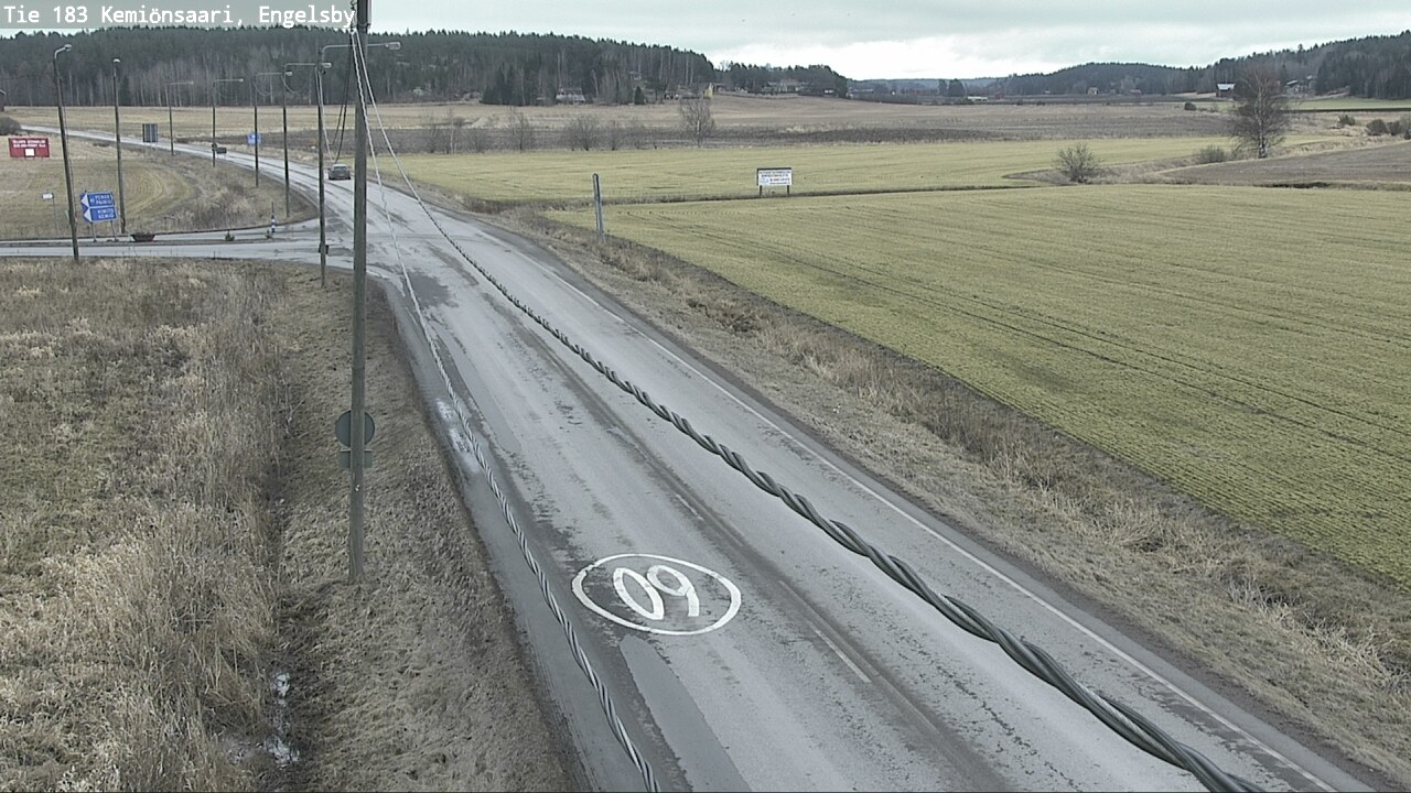 Weather Camera Image Road 183 Kemiönsaari, Engelsby, Kemiönsaari, Varsinais-Suomi
