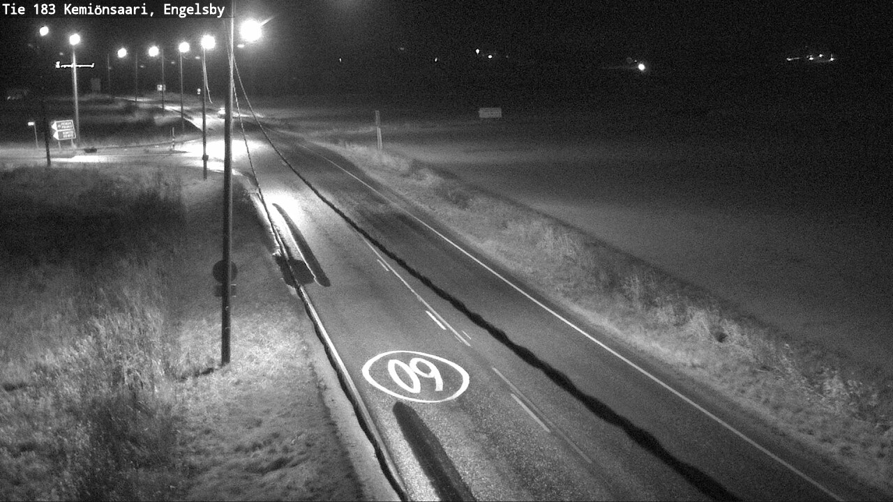 Weather Camera Image Väg 183 Kimito, Engelsby, Kemiönsaari, Varsinais-Suomi