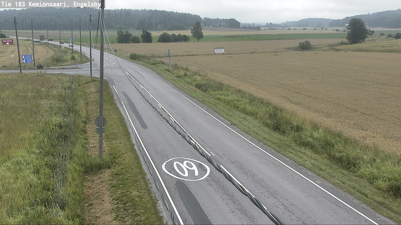 Weather Camera Image Road 183 Kemiönsaari, Engelsby, Kemiönsaari, Varsinais-Suomi