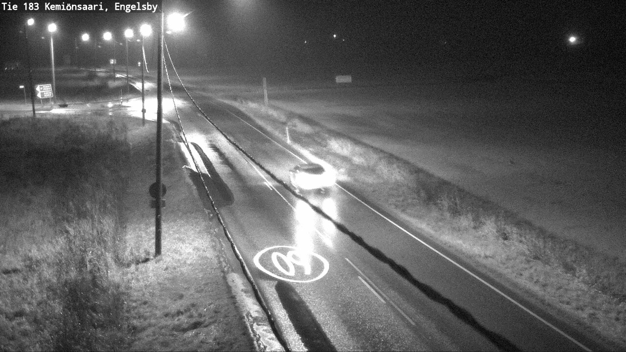 Weather Camera Image Väg 183 Kimito, Engelsby, Kemiönsaari, Varsinais-Suomi