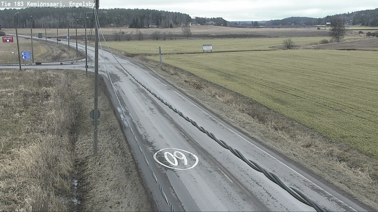 Weather Camera Image Road 183 Kemiönsaari, Engelsby, Kemiönsaari, Varsinais-Suomi