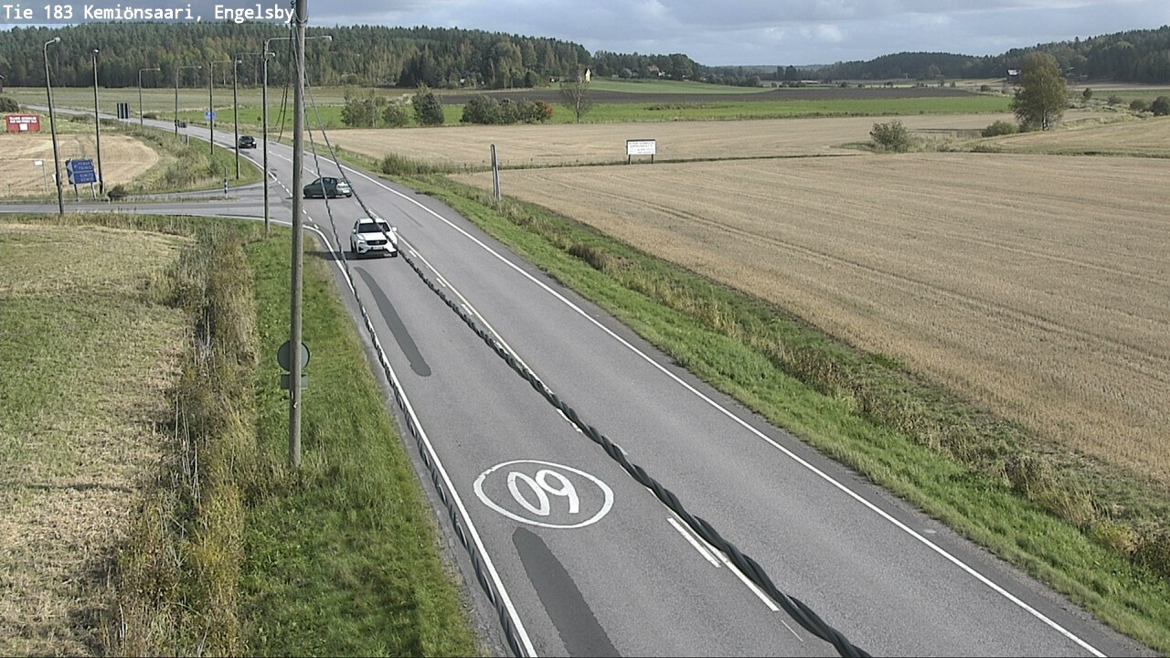 Weather Camera Image Road 183 Kemiönsaari, Engelsby, Kemiönsaari, Varsinais-Suomi