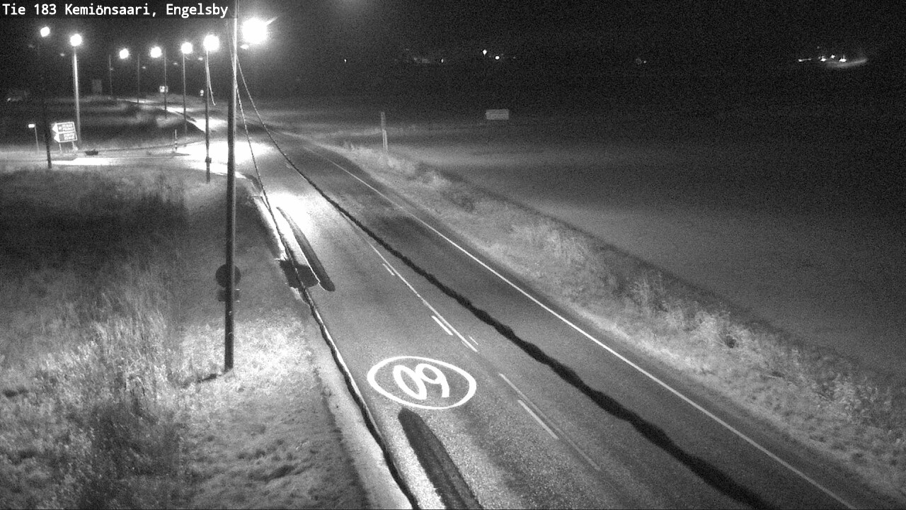 Weather Camera Image Väg 183 Kimito, Engelsby, Kemiönsaari, Varsinais-Suomi