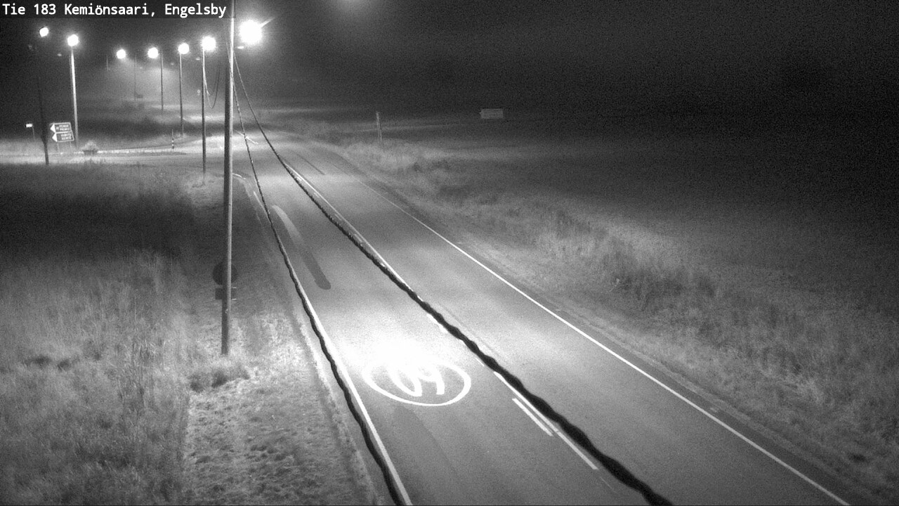 Weather Camera Image Road 183 Kemiönsaari, Engelsby, Kemiönsaari, Varsinais-Suomi