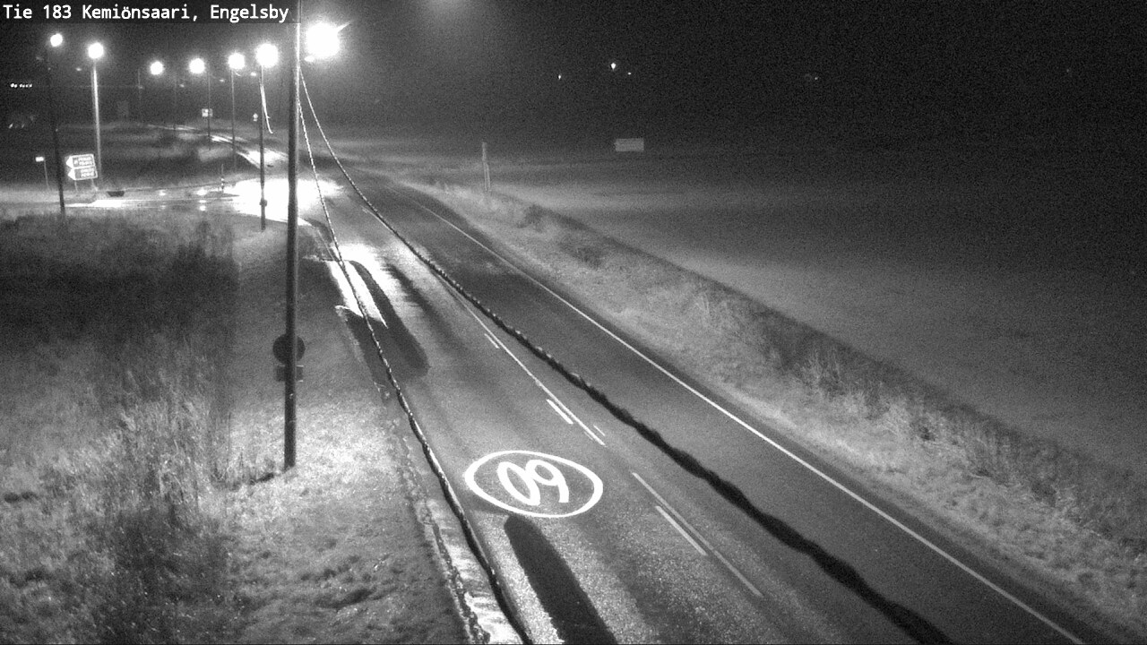 Weather Camera Image Väg 183 Kimito, Engelsby, Kemiönsaari, Varsinais-Suomi