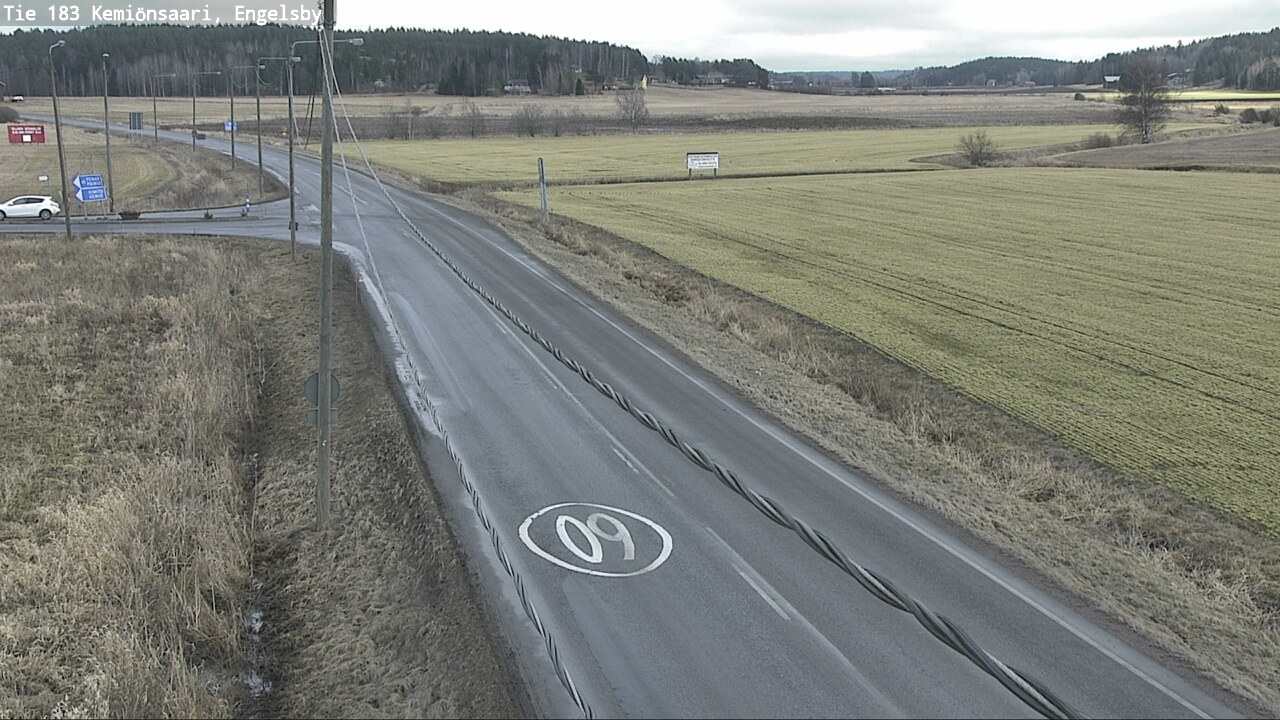 Weather Camera Image Road 183 Kemiönsaari, Engelsby, Kemiönsaari, Varsinais-Suomi