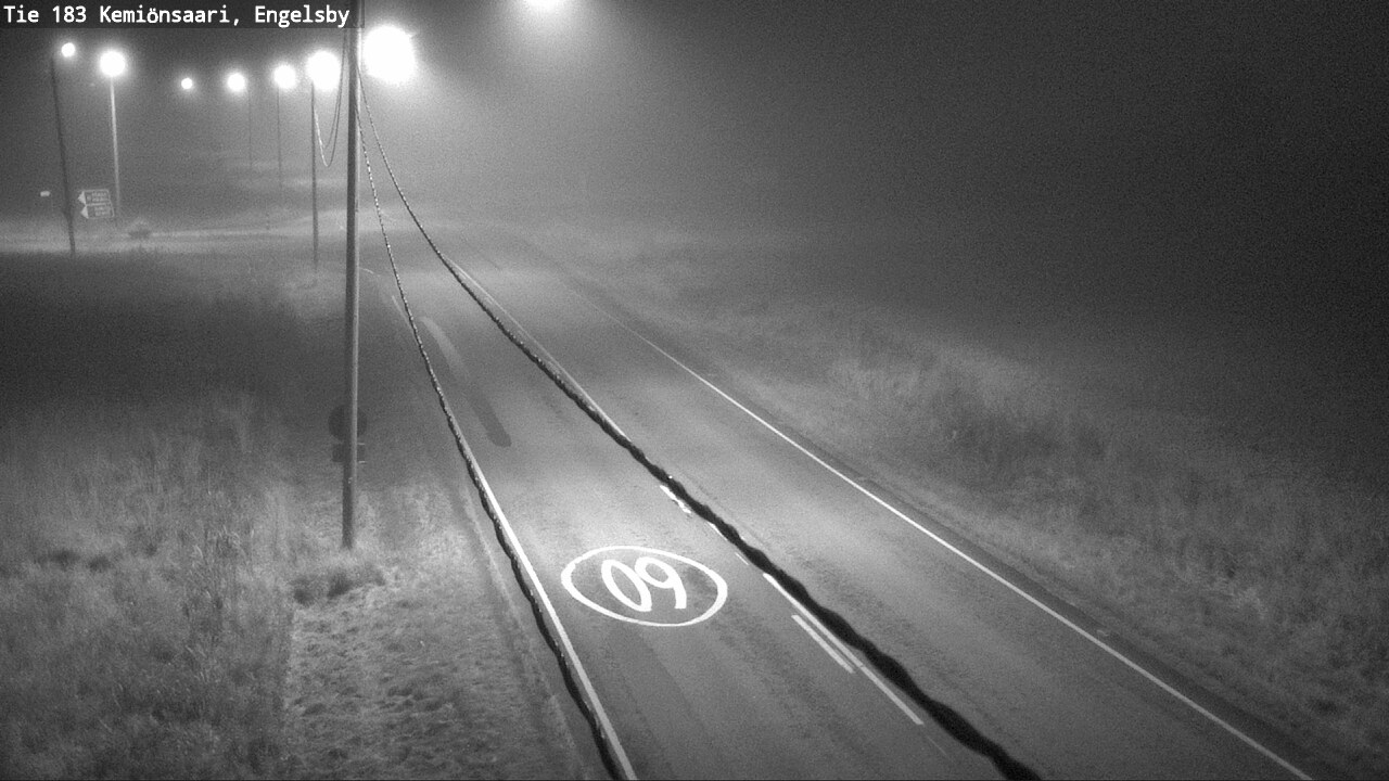 Weather Camera Image Road 183 Kemiönsaari, Engelsby, Kemiönsaari, Varsinais-Suomi