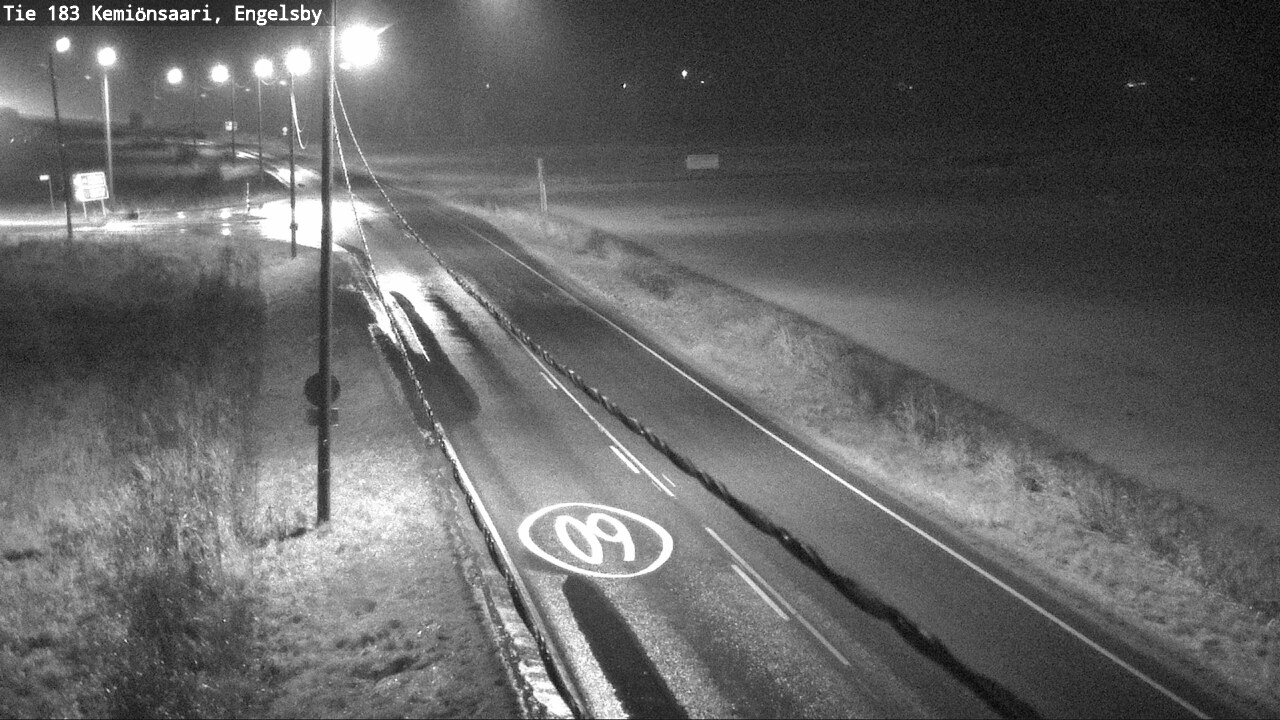 Weather Camera Image Väg 183 Kimito, Engelsby, Kemiönsaari, Varsinais-Suomi