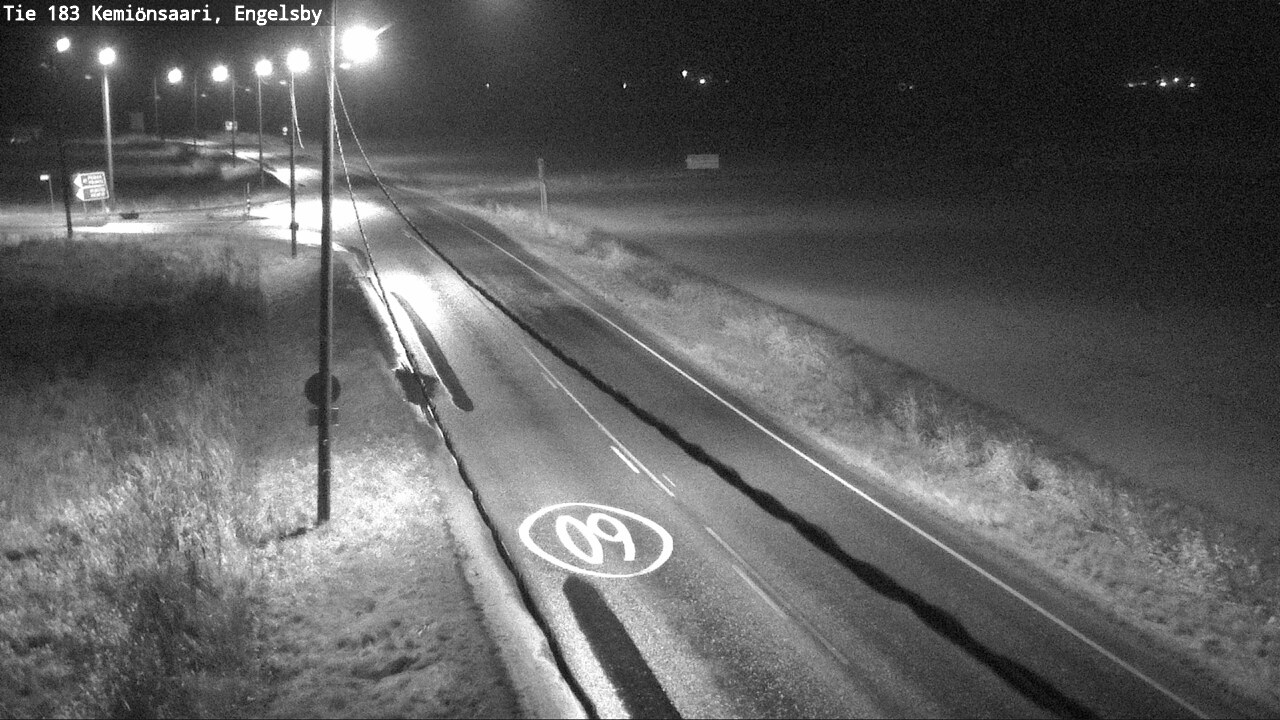 Weather Camera Image Väg 183 Kimito, Engelsby, Kemiönsaari, Varsinais-Suomi