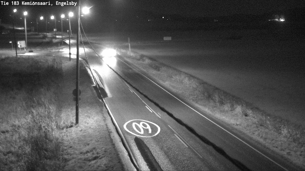 Weather Camera Image Väg 183 Kimito, Engelsby, Kemiönsaari, Varsinais-Suomi