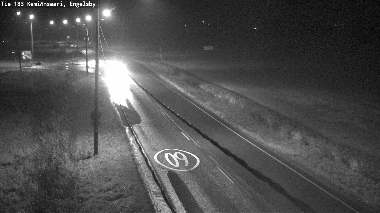 Weather Camera Image Väg 183 Kimito, Engelsby, Kemiönsaari, Varsinais-Suomi