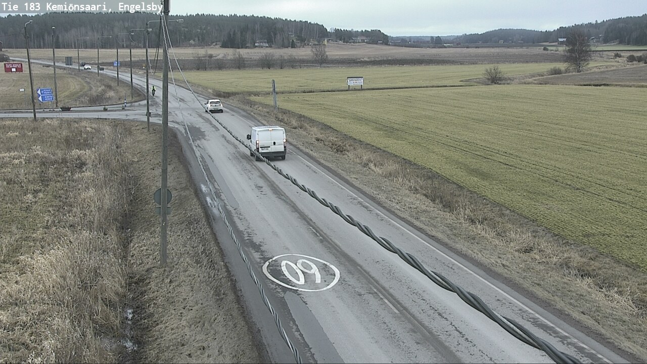 Weather Camera Image Road 183 Kemiönsaari, Engelsby, Kemiönsaari, Varsinais-Suomi
