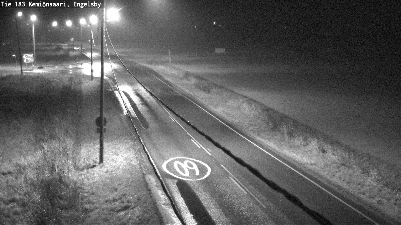 Weather Camera Image Väg 183 Kimito, Engelsby, Kemiönsaari, Varsinais-Suomi