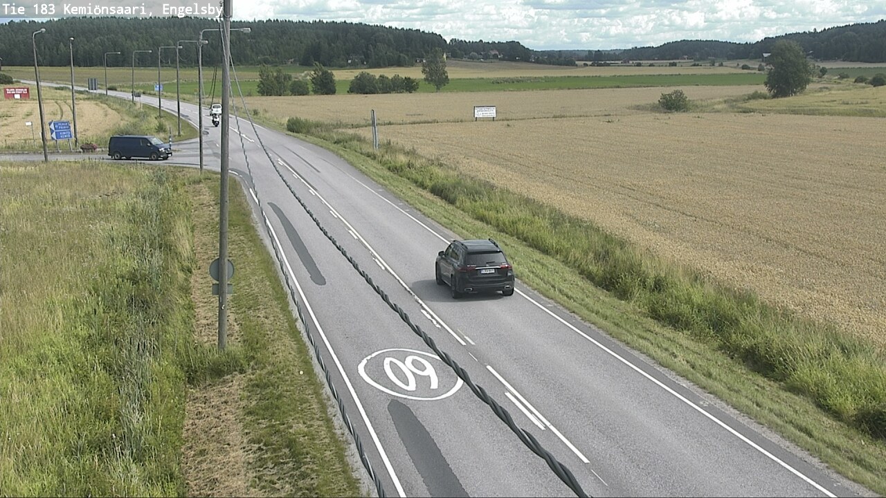 Weather Camera Image Road 183 Kemiönsaari, Engelsby, Kemiönsaari, Varsinais-Suomi