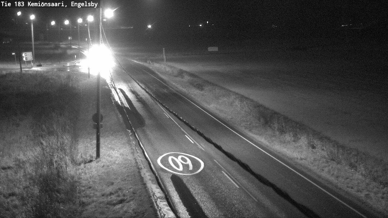 Weather Camera Image Väg 183 Kimito, Engelsby, Kemiönsaari, Varsinais-Suomi