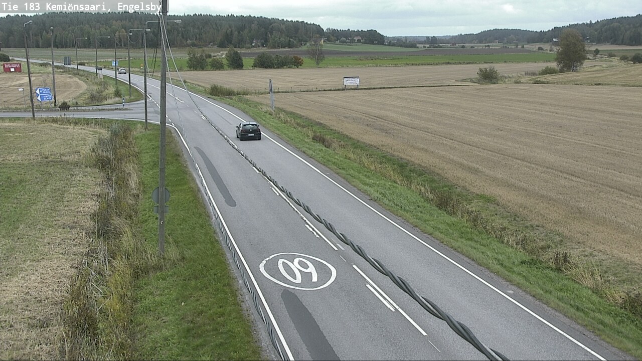 Weather Camera Image Road 183 Kemiönsaari, Engelsby, Kemiönsaari, Varsinais-Suomi
