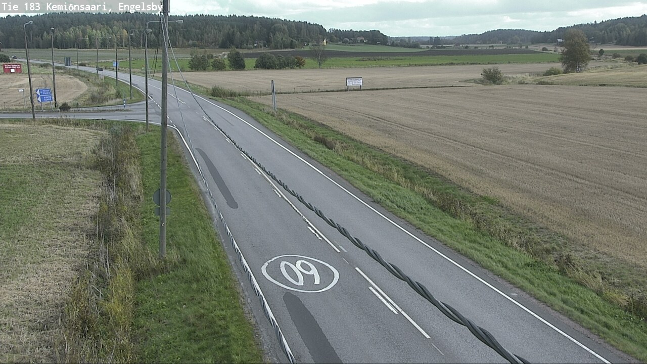 Weather Camera Image Road 183 Kemiönsaari, Engelsby, Kemiönsaari, Varsinais-Suomi