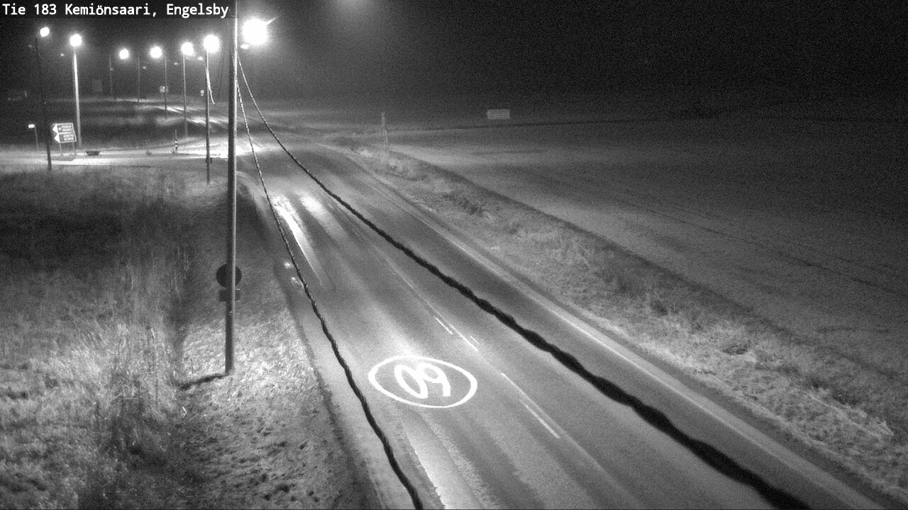 Weather Camera Image Väg 183 Kimito, Engelsby, Kemiönsaari, Varsinais-Suomi