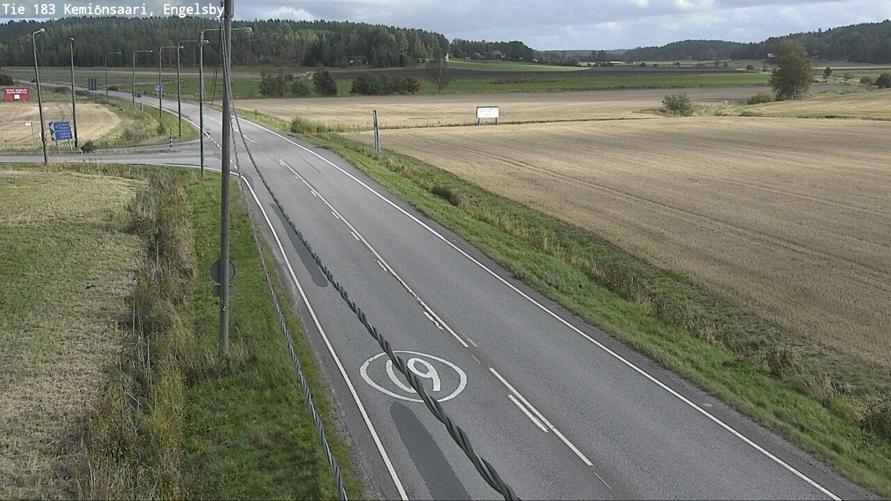 Weather Camera Image Road 183 Kemiönsaari, Engelsby, Kemiönsaari, Varsinais-Suomi