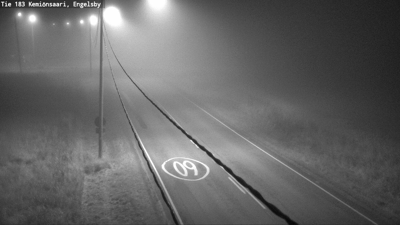Weather Camera Image Road 183 Kemiönsaari, Engelsby, Kemiönsaari, Varsinais-Suomi