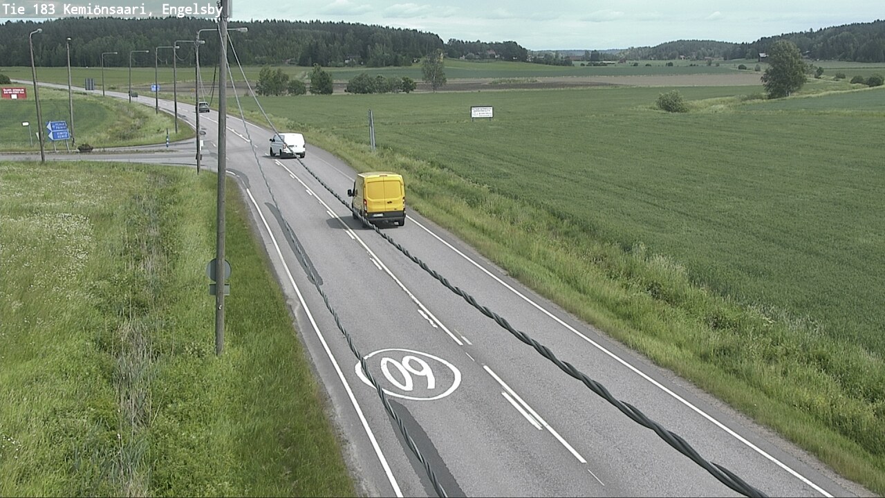 Weather Camera Image Road 183 Kemiönsaari, Engelsby, Kemiönsaari, Varsinais-Suomi
