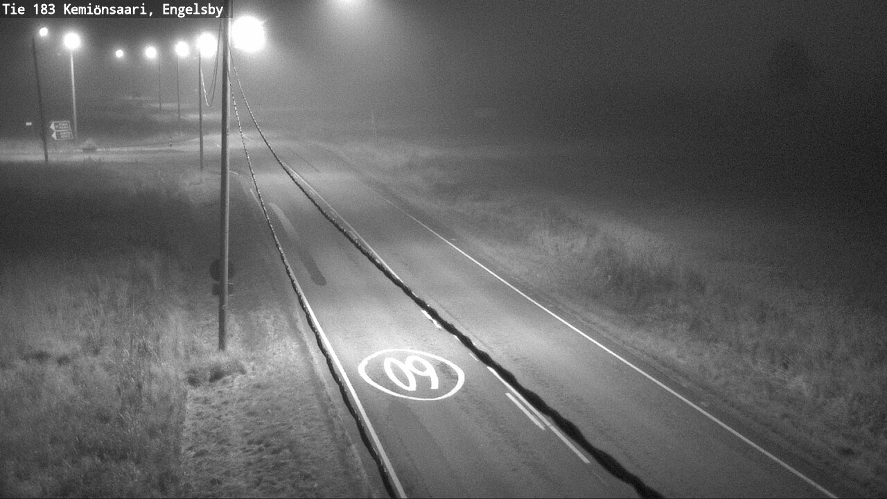 Weather Camera Image Road 183 Kemiönsaari, Engelsby, Kemiönsaari, Varsinais-Suomi