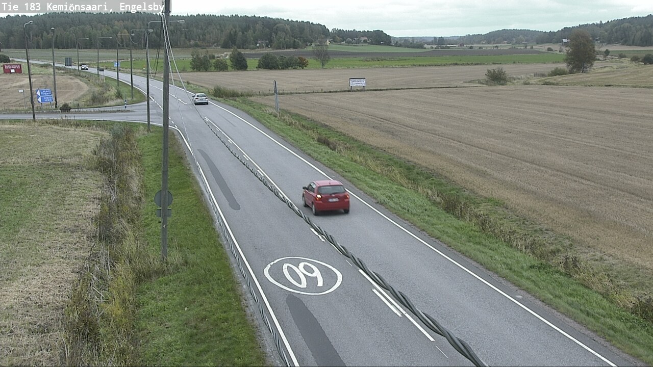 Weather Camera Image Road 183 Kemiönsaari, Engelsby, Kemiönsaari, Varsinais-Suomi