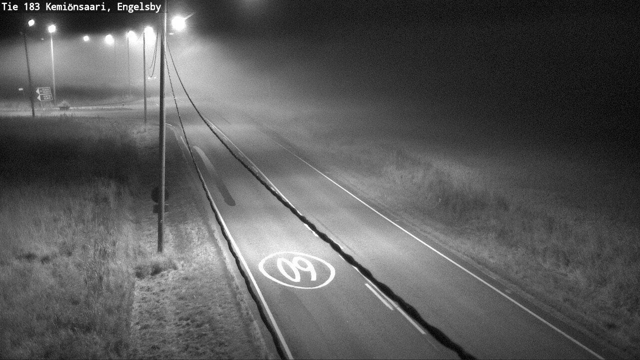 Weather Camera Image Road 183 Kemiönsaari, Engelsby, Kemiönsaari, Varsinais-Suomi