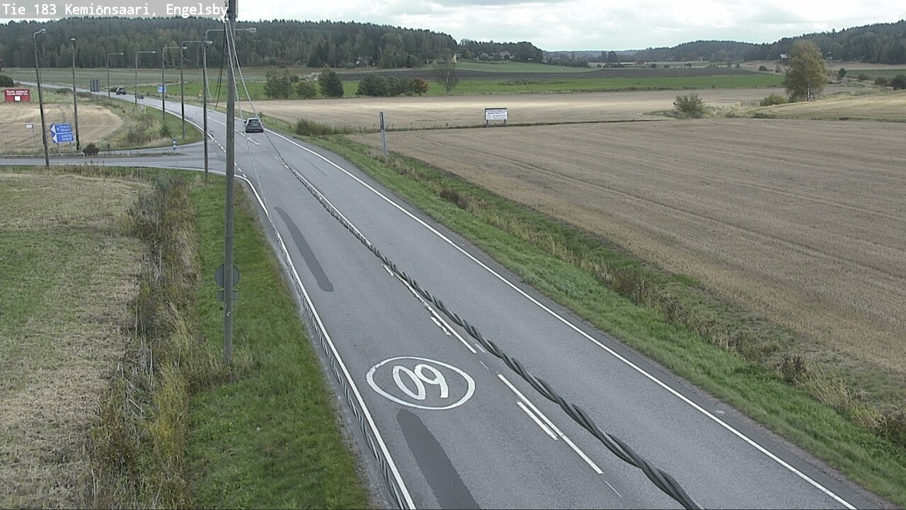 Weather Camera Image Road 183 Kemiönsaari, Engelsby, Kemiönsaari, Varsinais-Suomi