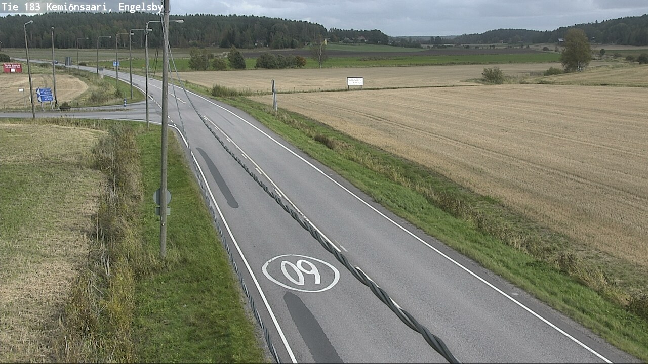 Weather Camera Image Road 183 Kemiönsaari, Engelsby, Kemiönsaari, Varsinais-Suomi