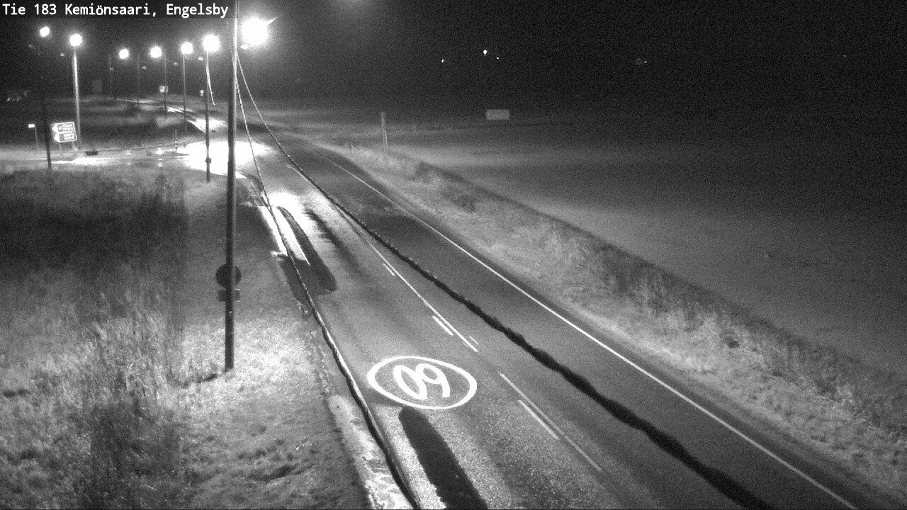 Weather Camera Image Väg 183 Kimito, Engelsby, Kemiönsaari, Varsinais-Suomi