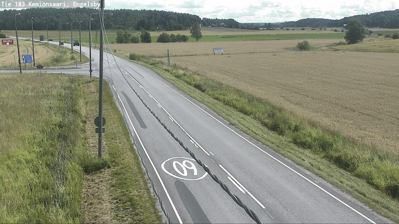 Weather Camera Image Road 183 Kemiönsaari, Engelsby, Kemiönsaari, Varsinais-Suomi