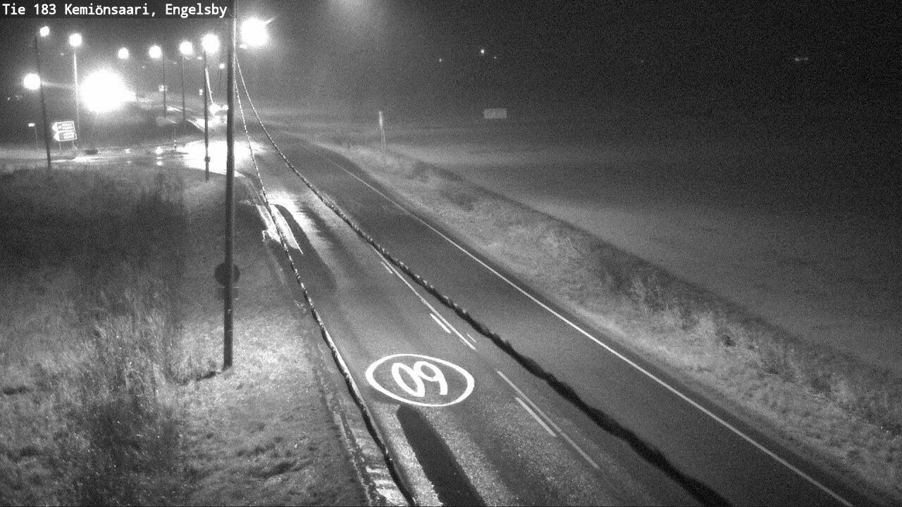 Weather Camera Image Väg 183 Kimito, Engelsby, Kemiönsaari, Varsinais-Suomi