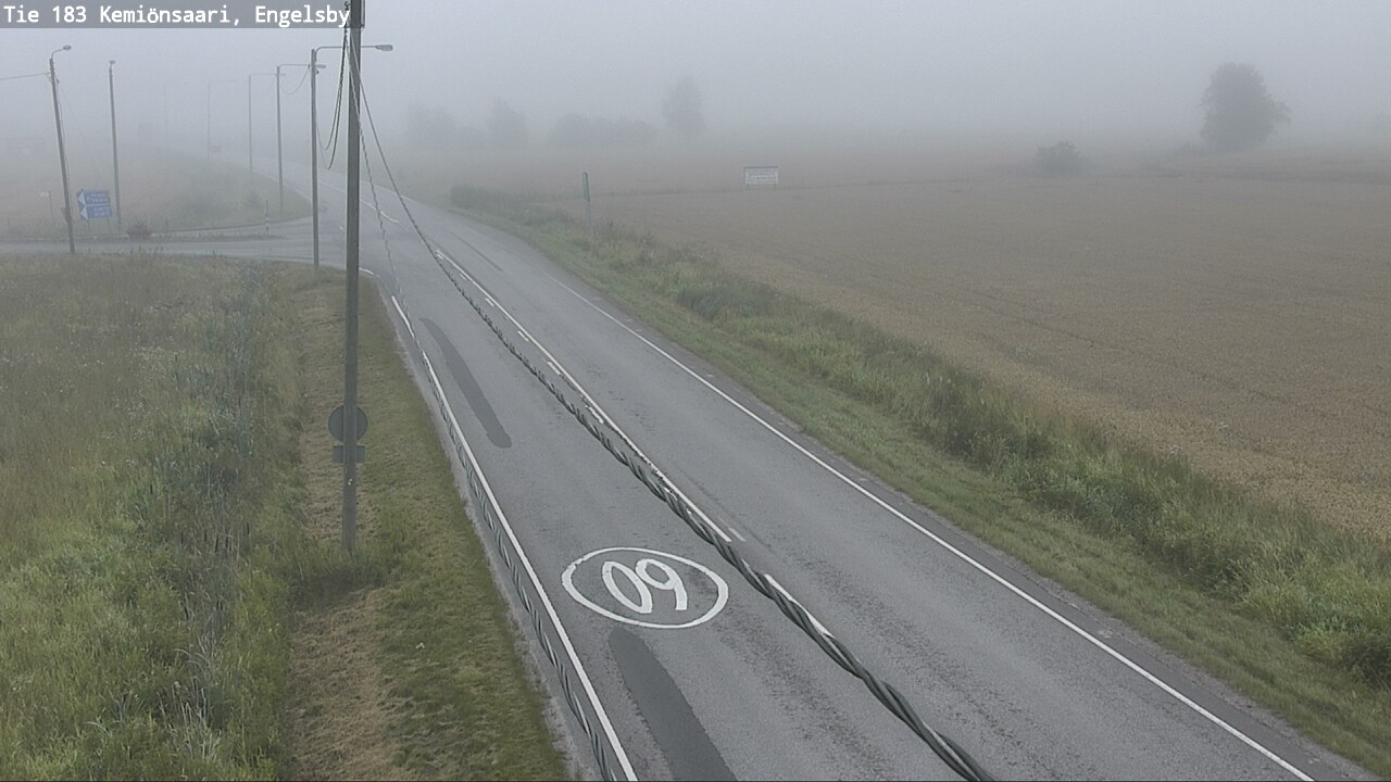 Weather Camera Image Road 183 Kemiönsaari, Engelsby, Kemiönsaari, Varsinais-Suomi