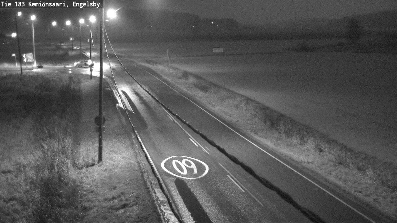 Weather Camera Image Väg 183 Kimito, Engelsby, Kemiönsaari, Varsinais-Suomi