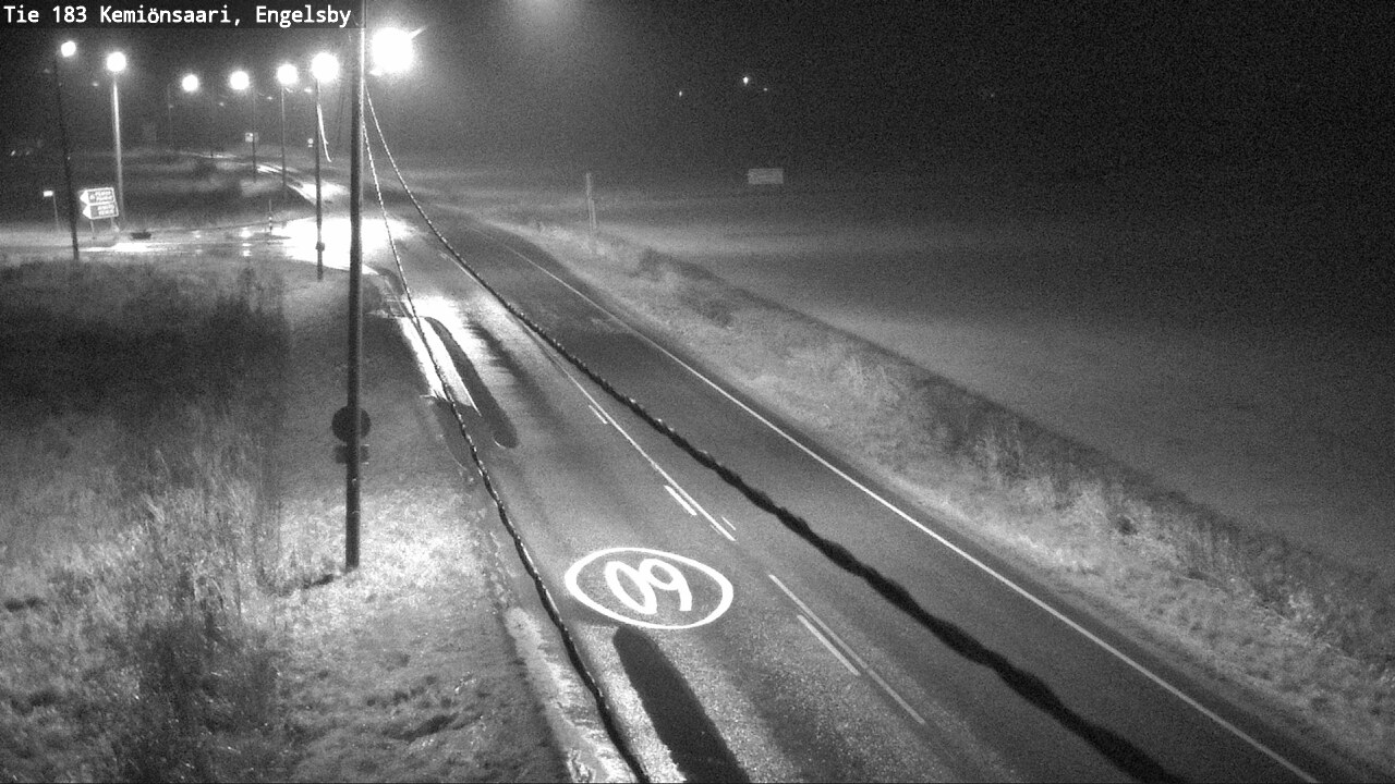 Weather Camera Image Väg 183 Kimito, Engelsby, Kemiönsaari, Varsinais-Suomi