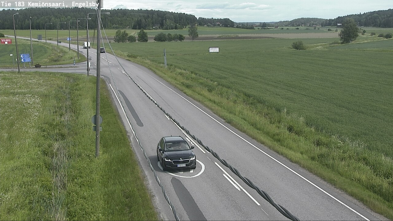 Weather Camera Image Road 183 Kemiönsaari, Engelsby, Kemiönsaari, Varsinais-Suomi