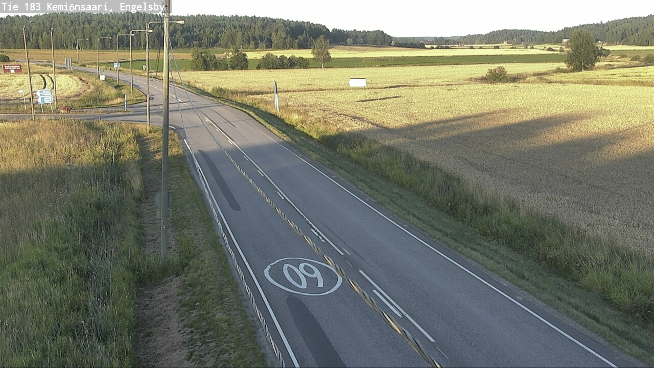 Weather Camera Image Road 183 Kemiönsaari, Engelsby, Kemiönsaari, Varsinais-Suomi