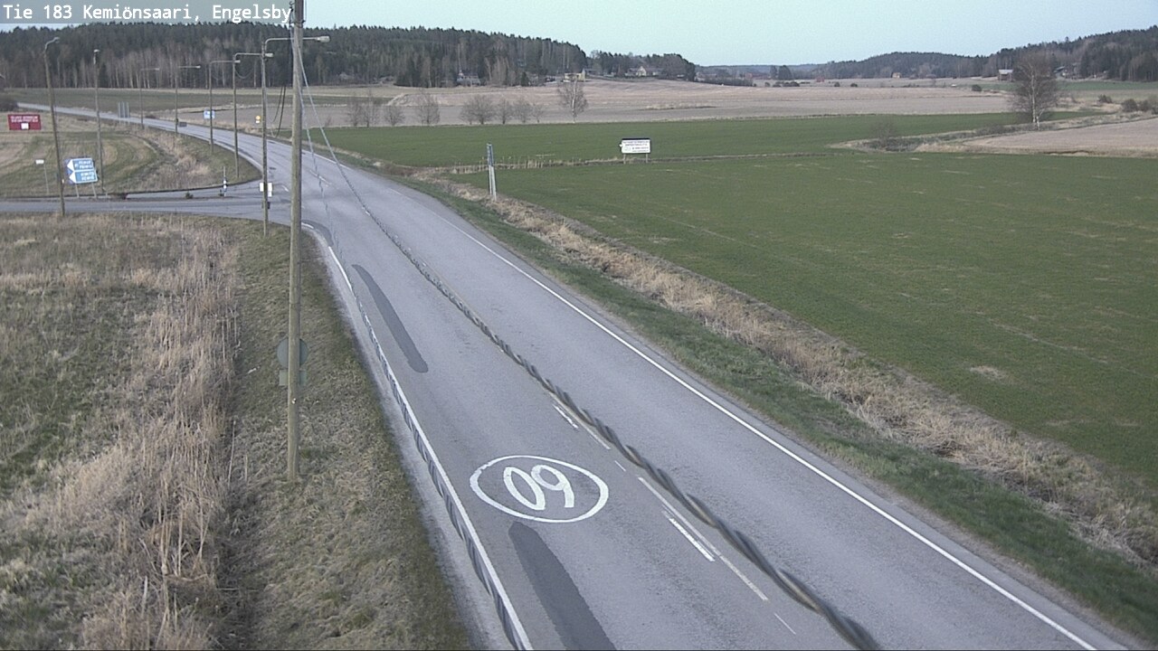 Weather Camera Image Road 183 Kemiönsaari, Engelsby, Kemiönsaari, Varsinais-Suomi