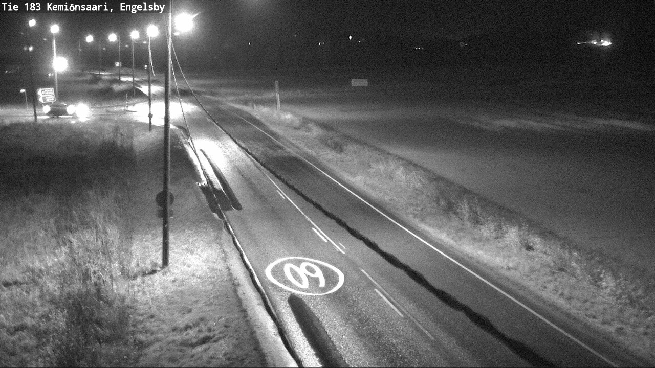 Weather Camera Image Väg 183 Kimito, Engelsby, Kemiönsaari, Varsinais-Suomi