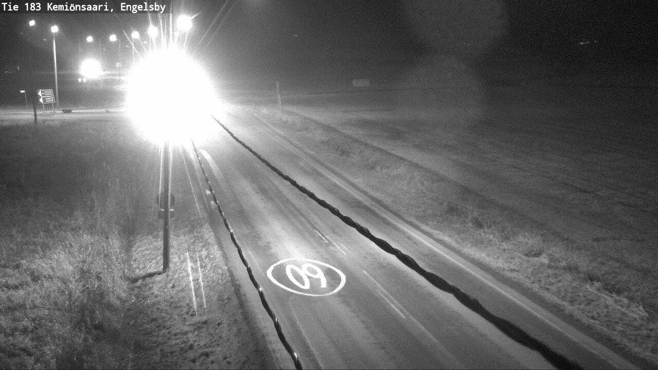 Weather Camera Image Väg 183 Kimito, Engelsby, Kemiönsaari, Varsinais-Suomi
